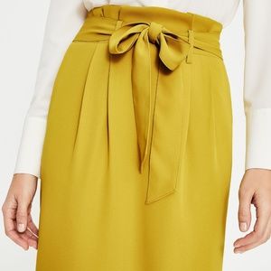 Boden midi paper bag skirt US 14